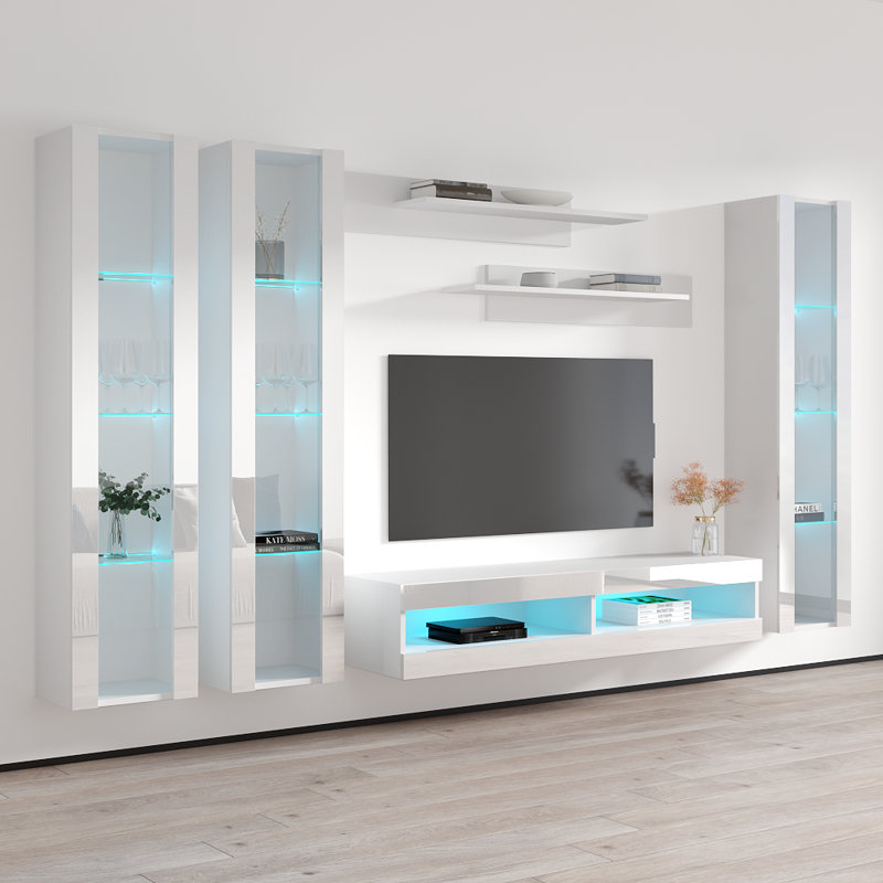 Meuble audio-vidéo Fly, Blanc