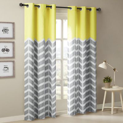 Paire de rideaux obscurcissant avec œillets 42 x 84 po AlexGilkes