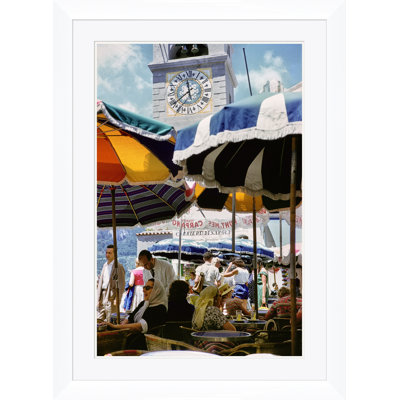 Getty Images, "Piazza Umberto I, Capri," Slim Aarons, January 1, 1958 Print by Slim Aarons