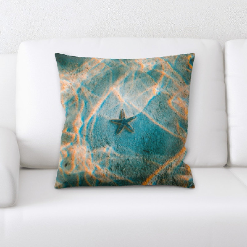 Microsuede Throw Pillow