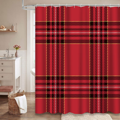 Rideau de douche Tartan