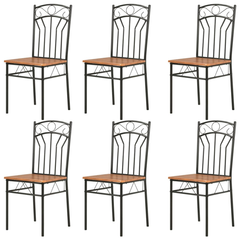 44 cm H Slat Back Dining Chair