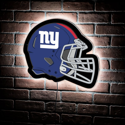 NFL LED Helmet Shaped Lighted Wall Sign