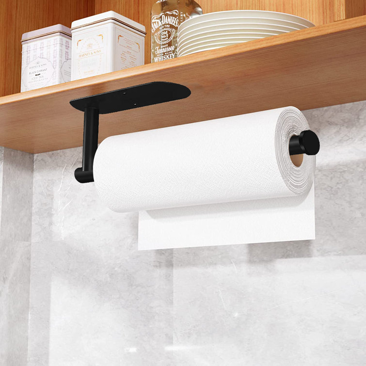 Paper Towel Holders Wall Mount Under Cabinet 13.2In Self Adhesive