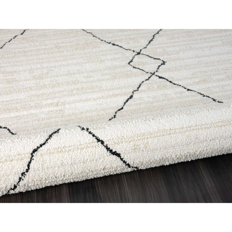 Kessa Moroccan Area Rug, Rectangle 5'3" x 7'3"