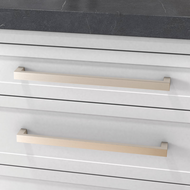 4409 Contemporary Appliance Pull, 18" CTC, Satin Nickel