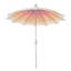 Parasol de patio 9 pi avec système de pivotement à 360 ° à bouton-poussoir, inclinaison de 30 ° (base non incluse)-1434777451