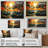 " Orange Palm Trees Mosaic V "-1208300297-1208300299