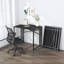 Petit bureau d'ordinateur pliant 32 pouces, bureau d'ordinateur de jeu pour les petits espaces, aucun assemblage requis, petit bureau, noir, Fdd31