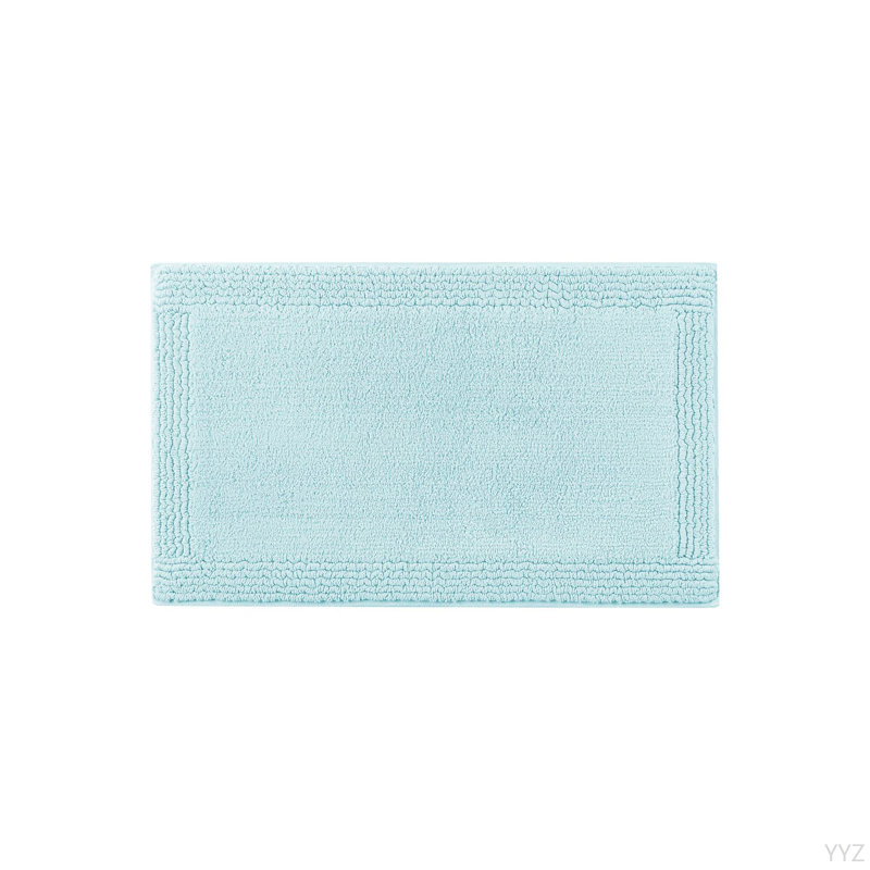 1 tapis de bain réversible 100% coton touffeté 3000 g / m² 24 x 60 po PCS, Rectangle - L 60 po x l 24 po