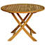 Cambridge 40" Folding Teak Dining Table