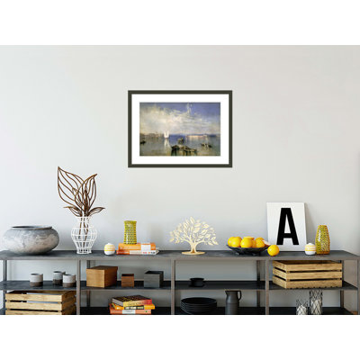 Le Campo Saint-Venise par Joseph Mallord William Turner, impression giclée sur cadre