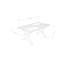 Nikita Oak Metal Base Dining Table-2067672505-2067672500