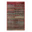 Pasha Wool Area Rug in Red/Pink/Green/Blue