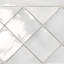 Carrelage mural carré en céramique brillante 3,94 po x 3,94 po Silken (6,48 pieds carrés / caisse) (paquet de 60)-90644670