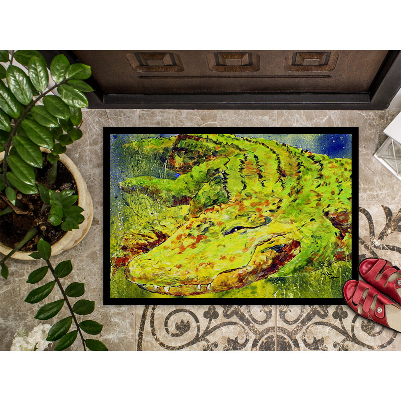 Tapis de porte d’intérieur anti-dérapant, Rectangle 1 pi 6 po x 2 pi 3 po