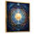 Cadre flottant doré