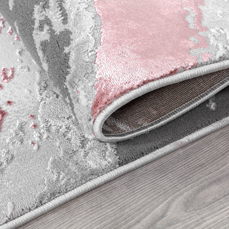 Solid Colour Area Rug, Rectangle 60 x 110 cm