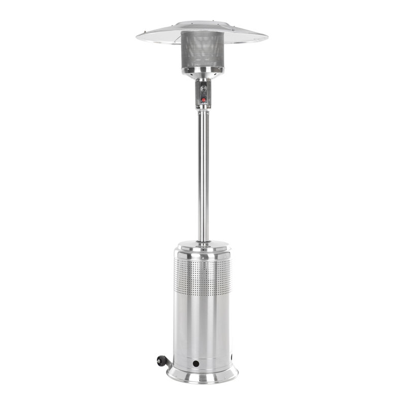 Système d'allumage de sortie à chaleur 50 000 BTU Fire Sense Pro Series avec roues - acier inoxydable