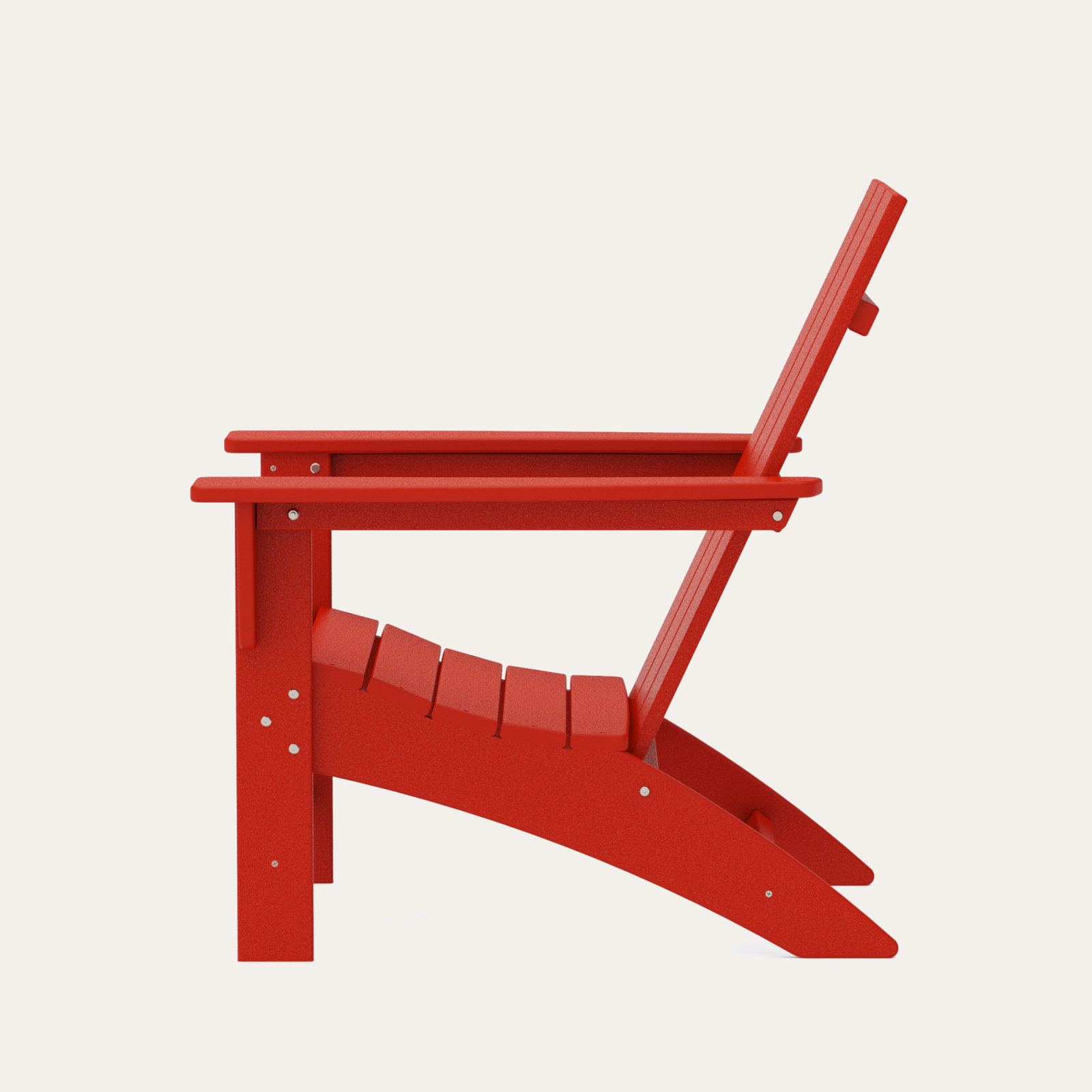POLYWOOD® Modern Adirondack Chair, Sunset Red
