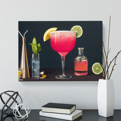 Modern Cocktail Art Vol.3 - Wrapped Canvas