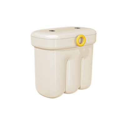 Bubble Shape Lidded Household Trash Can with Side Pull Ring