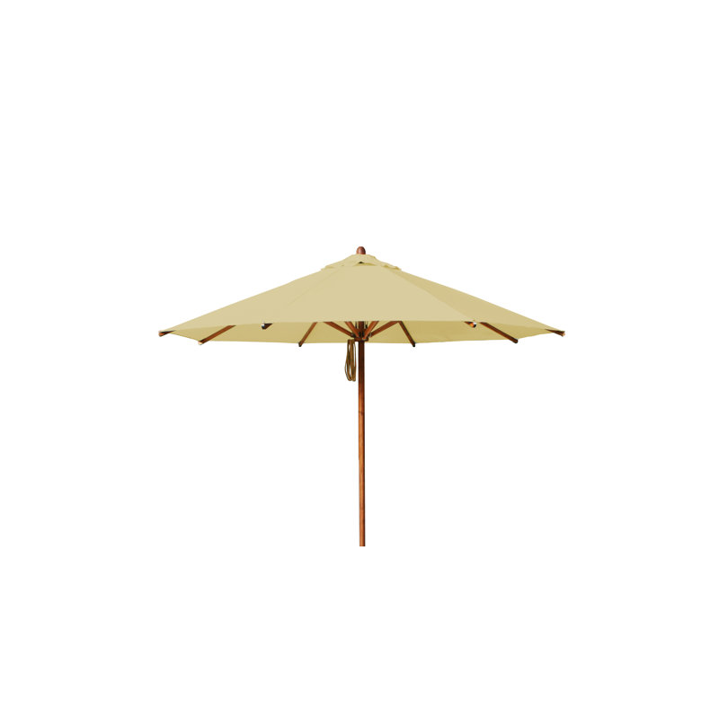 Yadira 350cm Market Parasol, Harvest Wheat