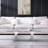 Bangor Glass Top Single Coffee Table-1156044909
