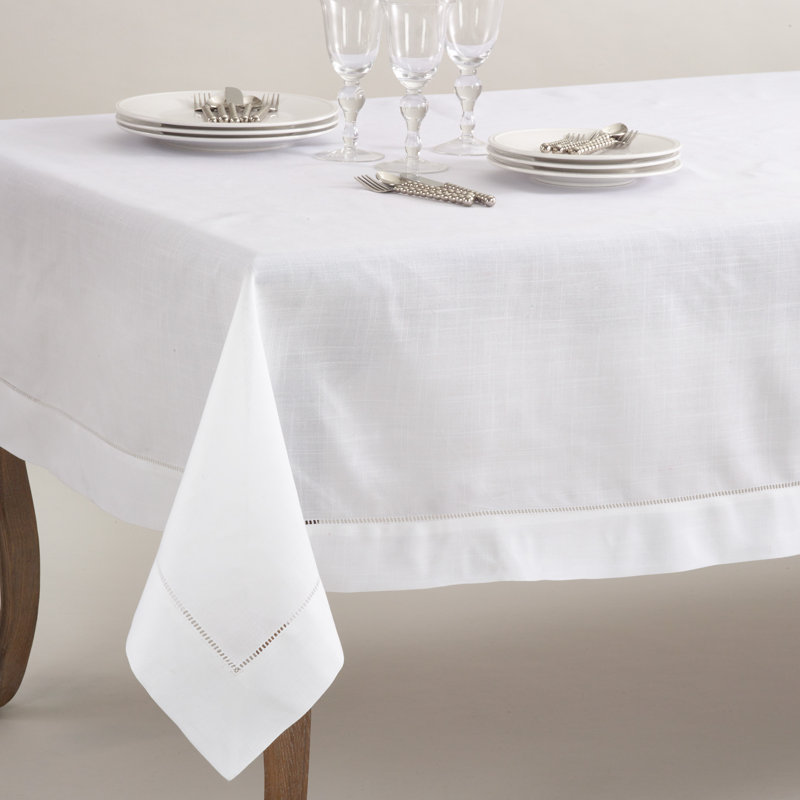 Nappe Rochester, Blanc, L 104 po x l 70 po