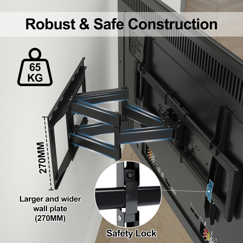Symple Stuff Single Screen Wall Mount