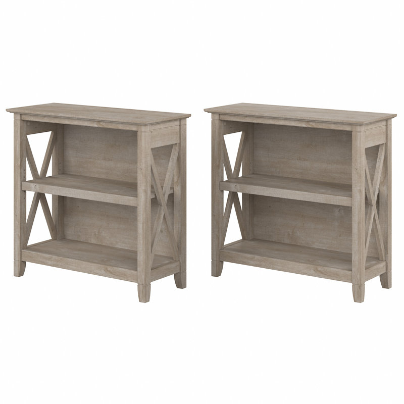 Huckins Bookcase, Washed Gray