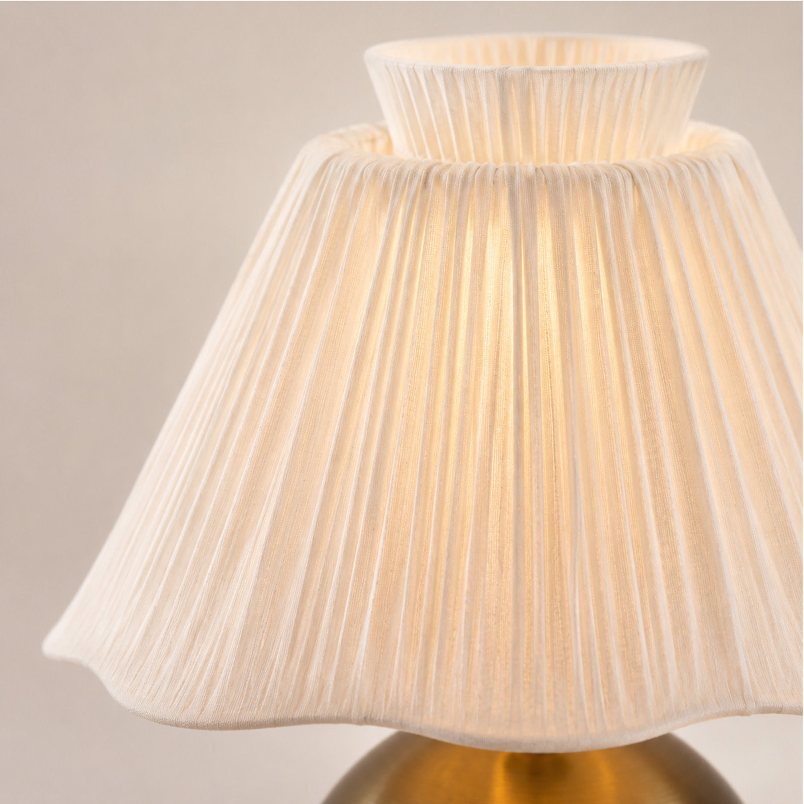 Aged Brass Table Lamp