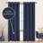 Total Blackout Composited Thermal Insulated Grommet Curtain Panels (Set Of 2)-512963382-512963380