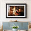 Reposez-vous sur la fuite en Égypte, v. 1597-Caravage - Toile avec cadre sur mesure-129243034-129243039-129243044