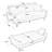  Bertan Upholstered Convertible Sofa-912323796