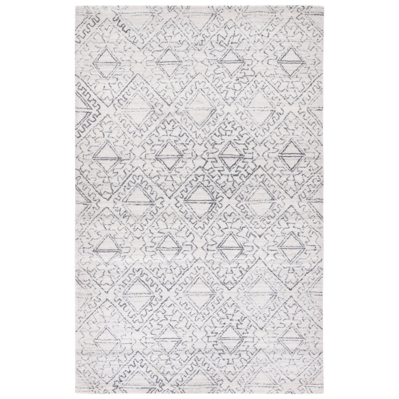Tapis Casablanca 241 ivoire / noir Casablanca, Rectangulaire 3 pi x 5 pi