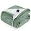 Couverture électrique, flanelle à nervures douces, chauffage avec 4 réglages de temps, 6 niveaux de chaleur, arrêt automatique avec minuterie de 3 heures, GentleSoft ™-102355035-105831601-122920314