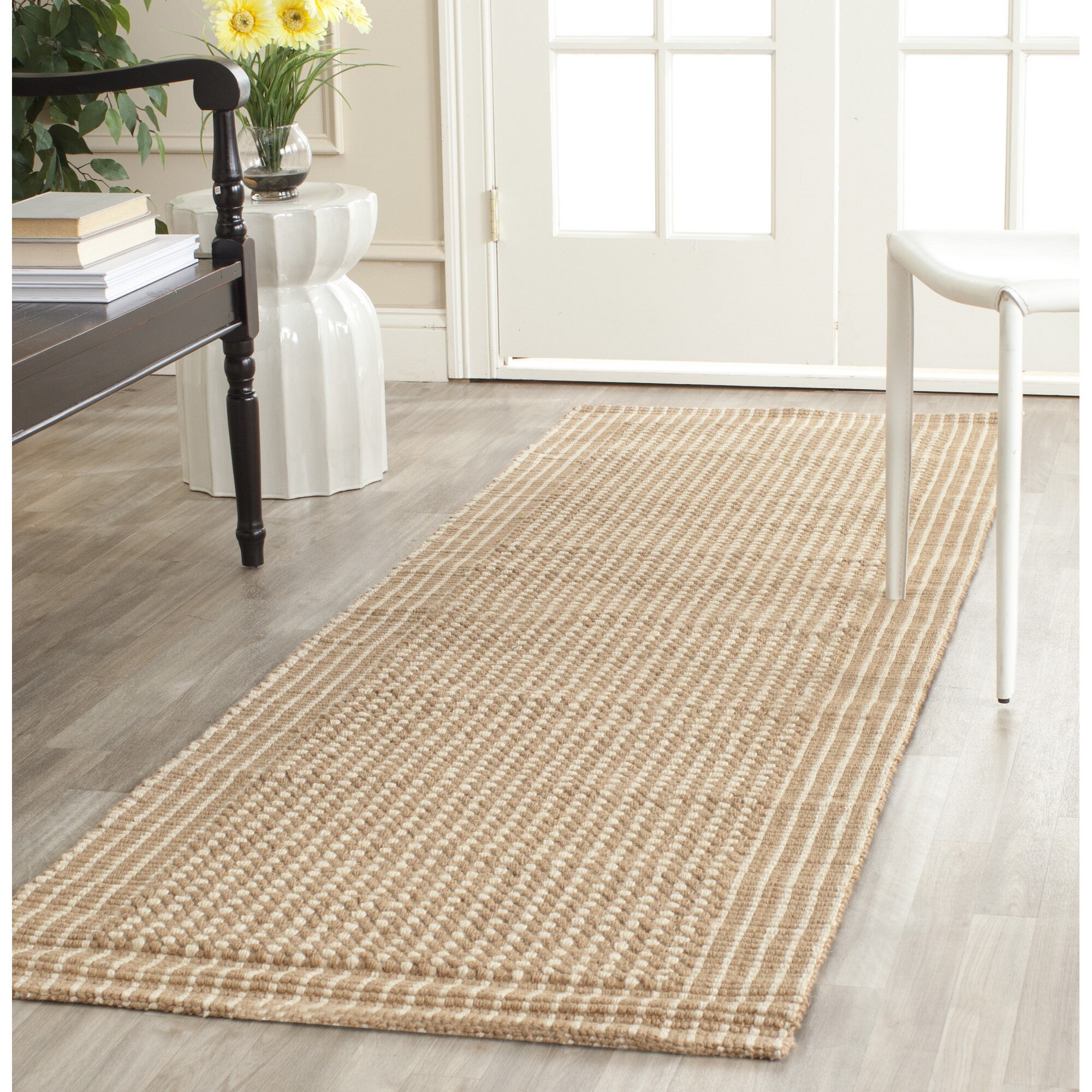 Beachcrest Home Erroll Flatweave Jute/Sisal Solid Color Rug & Reviews ...