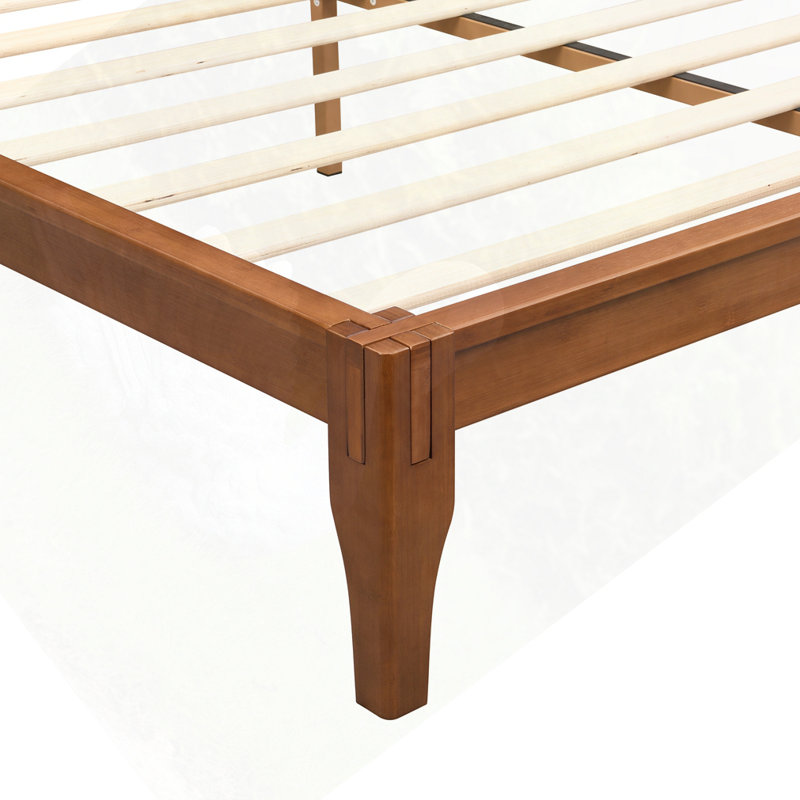 Lit plateforme Mid-Century, Lit double
