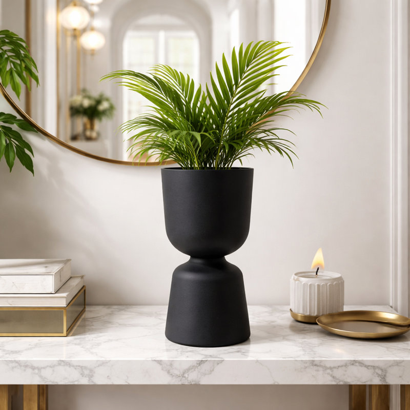 Vase de table Kilgellon, Noir