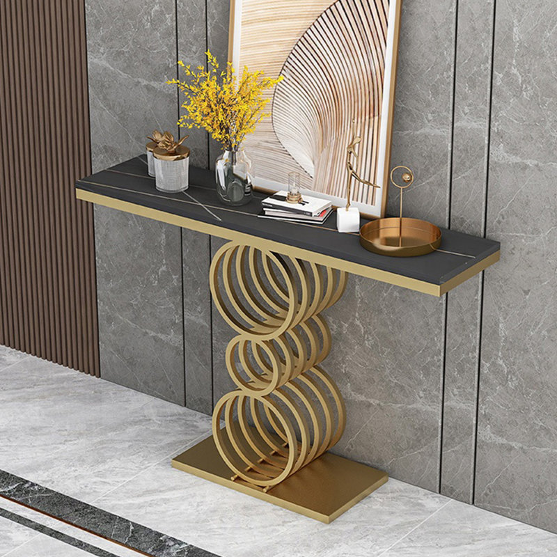 Console simple de style italien, Noir