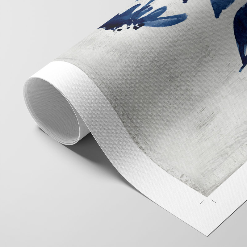 Indigo sauvage I - Impression sur toile seulement - NON-CADRE, H 36 po x l 24 po