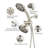 Shower System with Tub Spout Rain Shower Tub Set, High Pressure Dual 2 in 1 Shower Combo Faucet with Valve