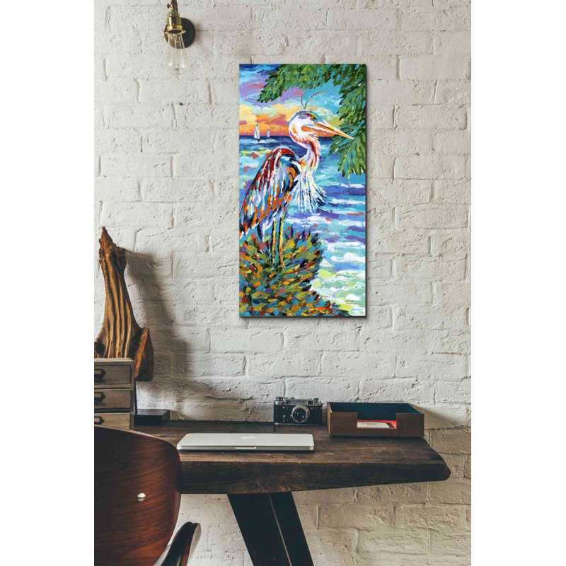 'Beach Comber I' by Carolee Vitaletti, Canvas Wall Art, 24" H x 12" W x 0.75" D