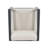 NAVAN OUTDOOR PATIO CLUB CHAIR, SET OF 2 FRAME WITH CUSHION