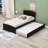 Twin Platform Bed with Trundle-1478878345