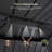 PURPLE LEAF 8' X 10' Hardtop Gazebo Outdoor Wood Grain Aluminum Frame Galvanized Steel Double Roof Gazebos with Netting and Curtains for Patio Deck Backyard Garden-123096407
