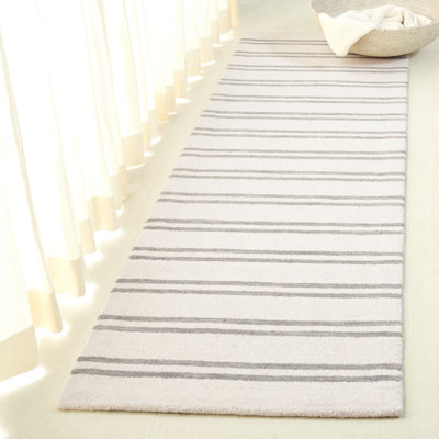 Lauren Ralph Lauren Hand Tufted Wool Pile Striped Rug