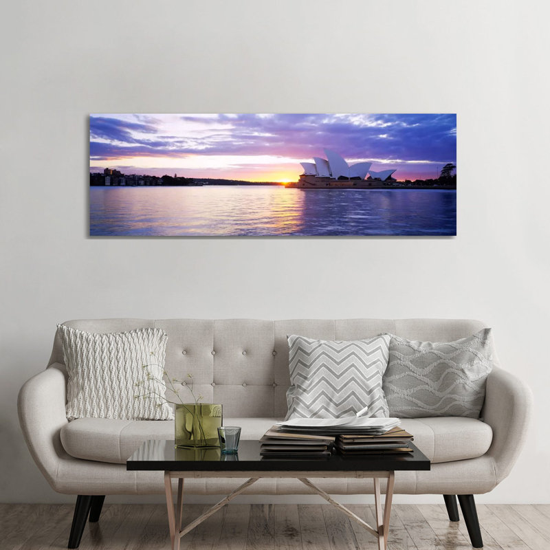 Sydney Opera House - Wrapped Canvas Panoramic Print, 182.88 cm H x 60.96 cm W