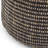 Larissa 18"W Hand Braided Jute Boho Round Pouf with Polystyrene Filling-1231647871